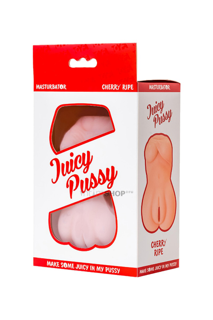 Мастурбатор Toyfa Juicy Pussy Cherry Ripe, телесный от IntimShop