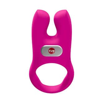 Виброкольцо Fun Factory Nos, розовое