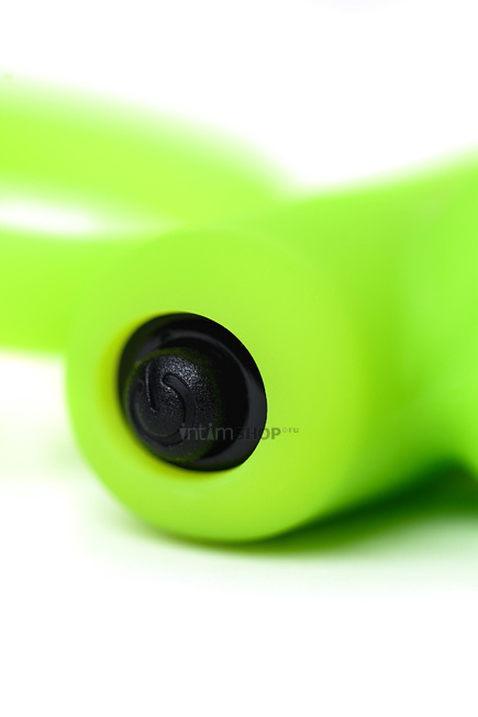Виброкольцо на пенис Toyfa A-Toys, 8 см, зеленый - фото 7
