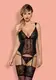 Корсаж и стринги Charmea Obsessive, S/M