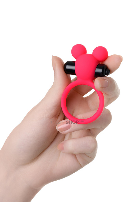 Виброкольцо на пенис Toyfa A-Toys, 7 см, розовый - фото 5