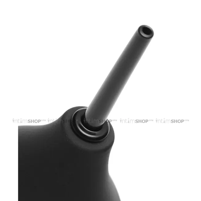Анальный душ XR Brands Clean Stream Thin Tip 225 мл, черный - фото 2