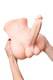 Мастурбатор с фаллоимитатором с фиксацией формы Toyfa Juicy Pussy Manuel, телесный