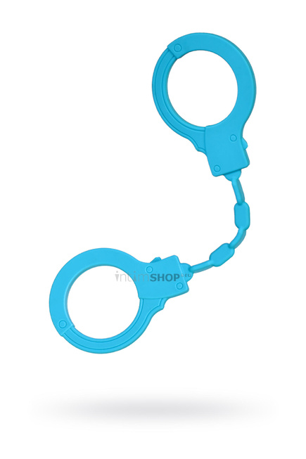 фото Силиконовые наручники A-Toys by TOYFA, силикон, голубые, 33 см