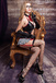 Костюм учительницы Candy Girl Ginger, черно-красный, OS