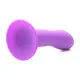 Мягкий фаллоимитатор XR Brands Squeeze-It Slender 13.5 см, фиолетовый