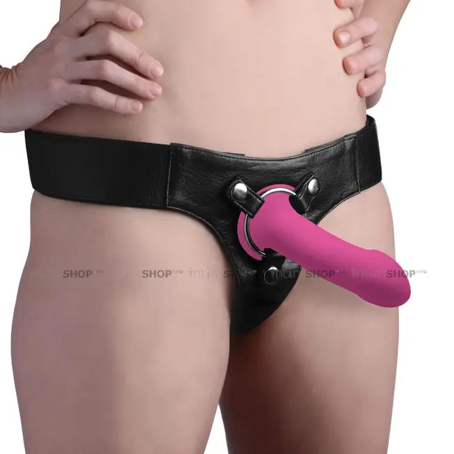 Мягкий вибратор XR Brands Squeeze-It, розовый - фото 6