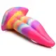 Фаллоимитатор XR Brands Creature Cocks Unicorn Kiss светящийся в темноте 21.3 см, разноцветный