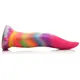 Фаллоимитатор XR Brands Creature Cocks Unicorn Kiss светящийся в темноте 21.3 см, разноцветный