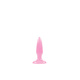 Анальная пробка флуоресцентная NS Novelties Firefly Pleasure Plug, розовая