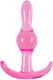Анальная пробка NS Novelties Jelly Rancher Wave T Plug гладкая, розовая