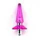Анальная пробка LoveToys Sassy с вибрацией, розовая