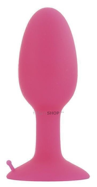 

Анальная втулка ToyFa POPO Pleasure с шаром, розовая