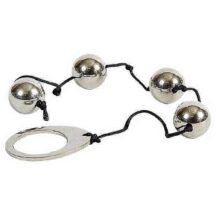 Анальные шарики Heavy Metal Anal Beads Seven Creations, серебряный