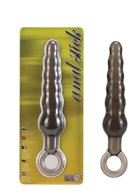 Анальный стимулятор Gopaldas Anal Stick, черный от IntimShop