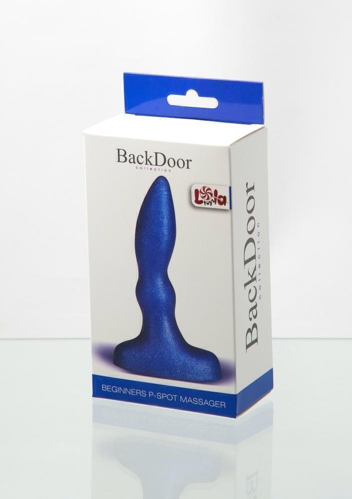 Анальный стимулятор Lola Games Back Door Beginners P Spot Massager, синий