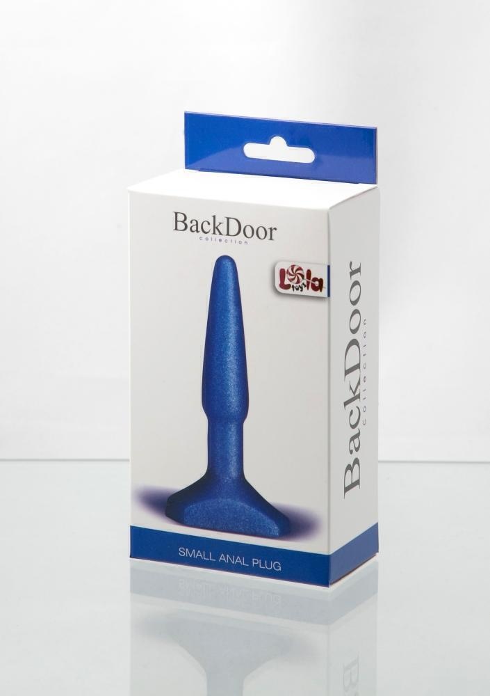 Анальный стимулятор Lola Games Back Door S, синий
