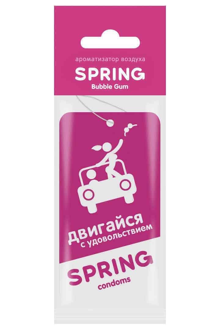 Ароматизатор автомобильный SPRING Bubble Gum