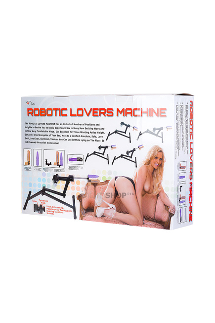 Секс-машина, Diva, Robotic с двумя насадками, металл, черный, 120 см от IntimShop