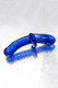 Двусторонний стимулятор Satisfyer Double Crystal 20 см, синий