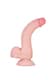 Фаллоимитатор с подвижной кожей и фиксацией формы Toyfa RealStick My Babe My Pretty 20 см, телесный