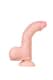 Фаллоимитатор с подвижной кожей и фиксацией формы Toyfa RealStick My Babe My Sweety 21.5 см, телесный