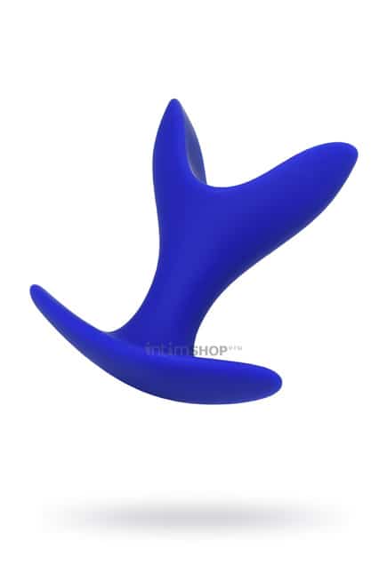 Расширяющая анальная пробка Toyfa ToDo Bloom, 4,5 см, синий от IntimShop