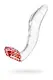 Фаллоимитатор Sexus Glass 17.5 см, бесцветный
