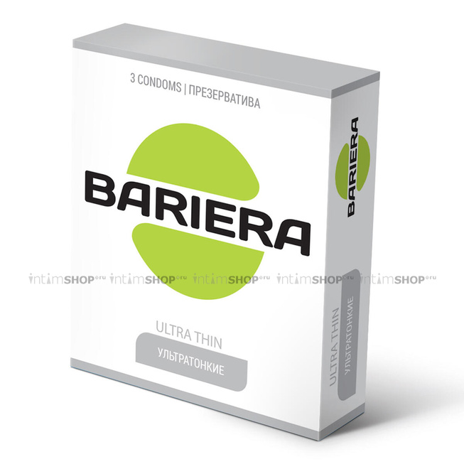 Презервативы Bariera Ultra Thin, 3 шт