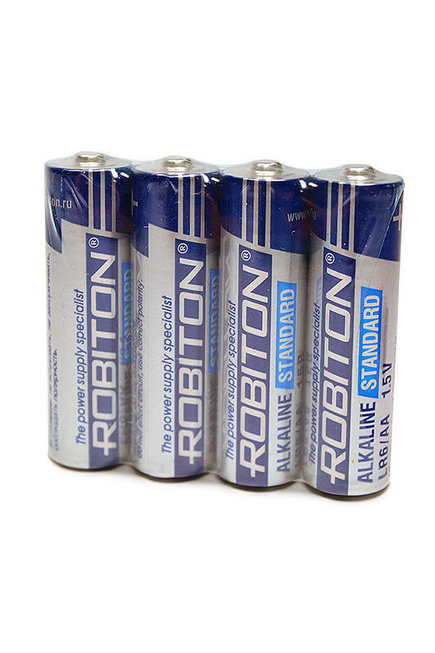 фото Батарейки Robiton R6 АА/LR6, 4 шт