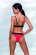 Комплект Passion Lingerie Glamiss Red-Black L/XL, красный