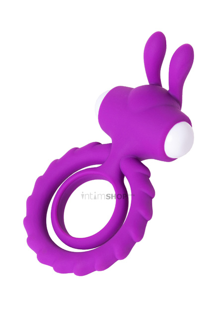 Эрекционное кольцо на пенис Jos Good Bunny, силикон, фиолетовый, 9 см - фото 2