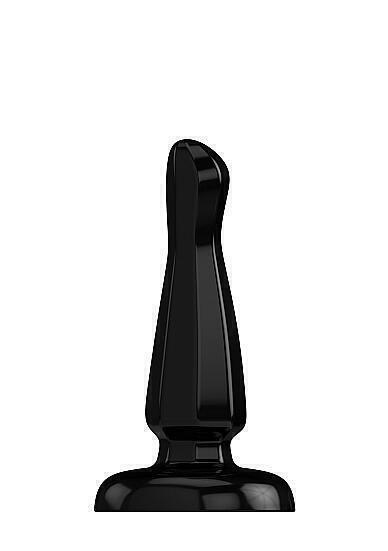 Анальный стимулятор Bottom Line 5" Model 3 rubber Black  Shotsmedia