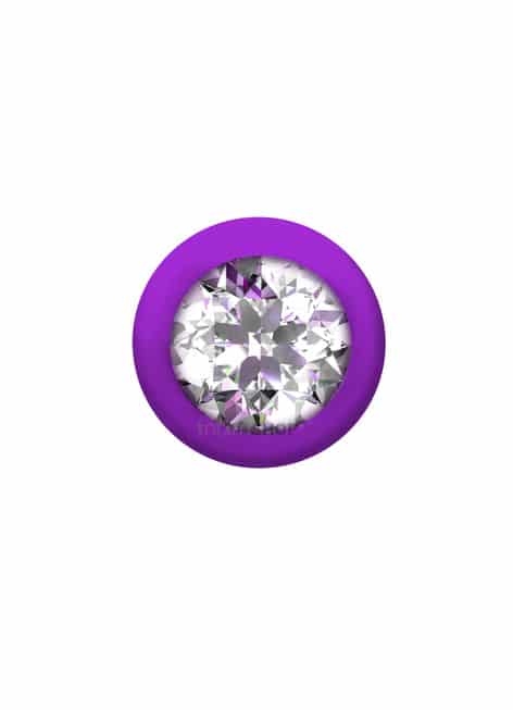 Анальная цепочка с кристаллом Lola Games Emotions Buddy, фиолетовый от IntimShop