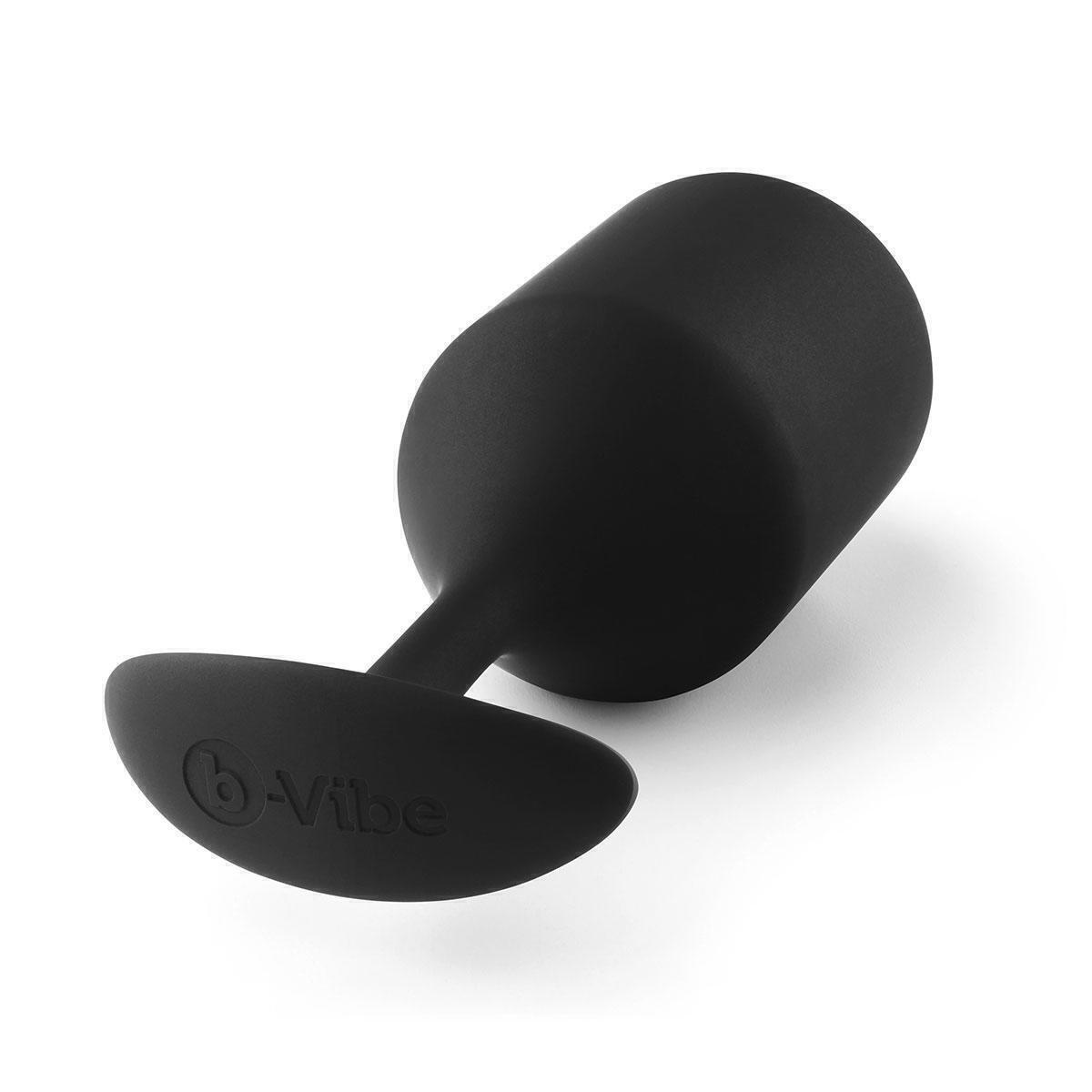 Пробка для ношения со смещенным центром тяжести B-Vibe Snug Plug 5, черная
