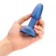 Анальная римминг-пробка b-Vibe Rimming Petite Limited Edition с пультом ДУ, синяя