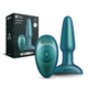 Анальная римминг-пробка b-Vibe Rimming 2 Limited Edition, зеленая