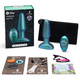 Анальная римминг-пробка b-Vibe Rimming 2 Limited Edition, зеленая