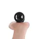 Вибропробка b-Vibe Jewel XXL с пультом ДУ, черная с черным кристаллом