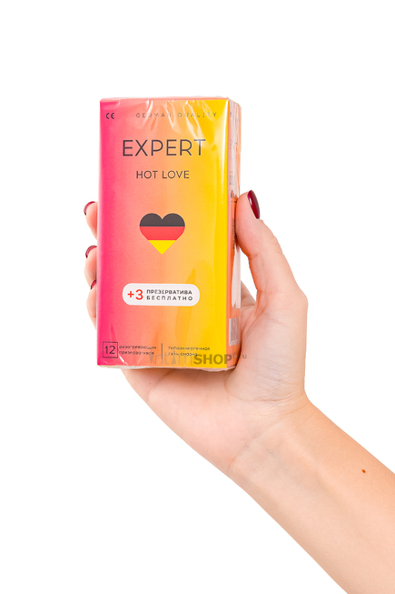 Презервативы с разогревающим эффектом Amor Expert Hot Love, 12 шт + 3 шт - фото 4