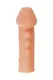 Насадка на член Kokos Cock Sleeve 008 M с подхватом мошонки, телесная