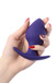 Анальная пробка ToDo by Toyfa Glob M с переменным центром тяжести, фиолетовая