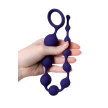 Анальная цепочка Toyfa ToDo Grape, фиолетовый