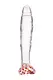 Фаллоимитатор Sexus Glass 17.5 см, бесцветный