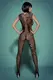 Боди Obsessive N 112 bodystocking, Чёрный, S/M/L