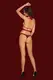 Комплекты Obsessive Sensuelia set Red, Красный, S/M
