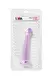 Фаллоимитатор Toyfa Jelly Dildo S на присоске 15.5 см, фиолетовый