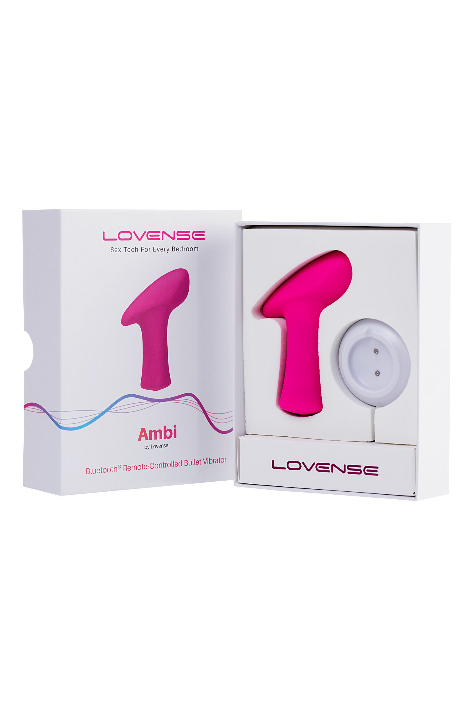 Мини-вибратор Lovense Ambi, розовый