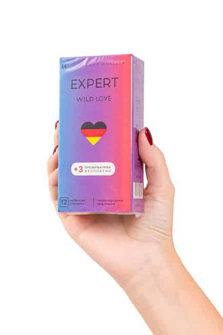 Презервативы ребристые с точками Amor Expert Wild Love, 12 шт + 3 шт - фото 4