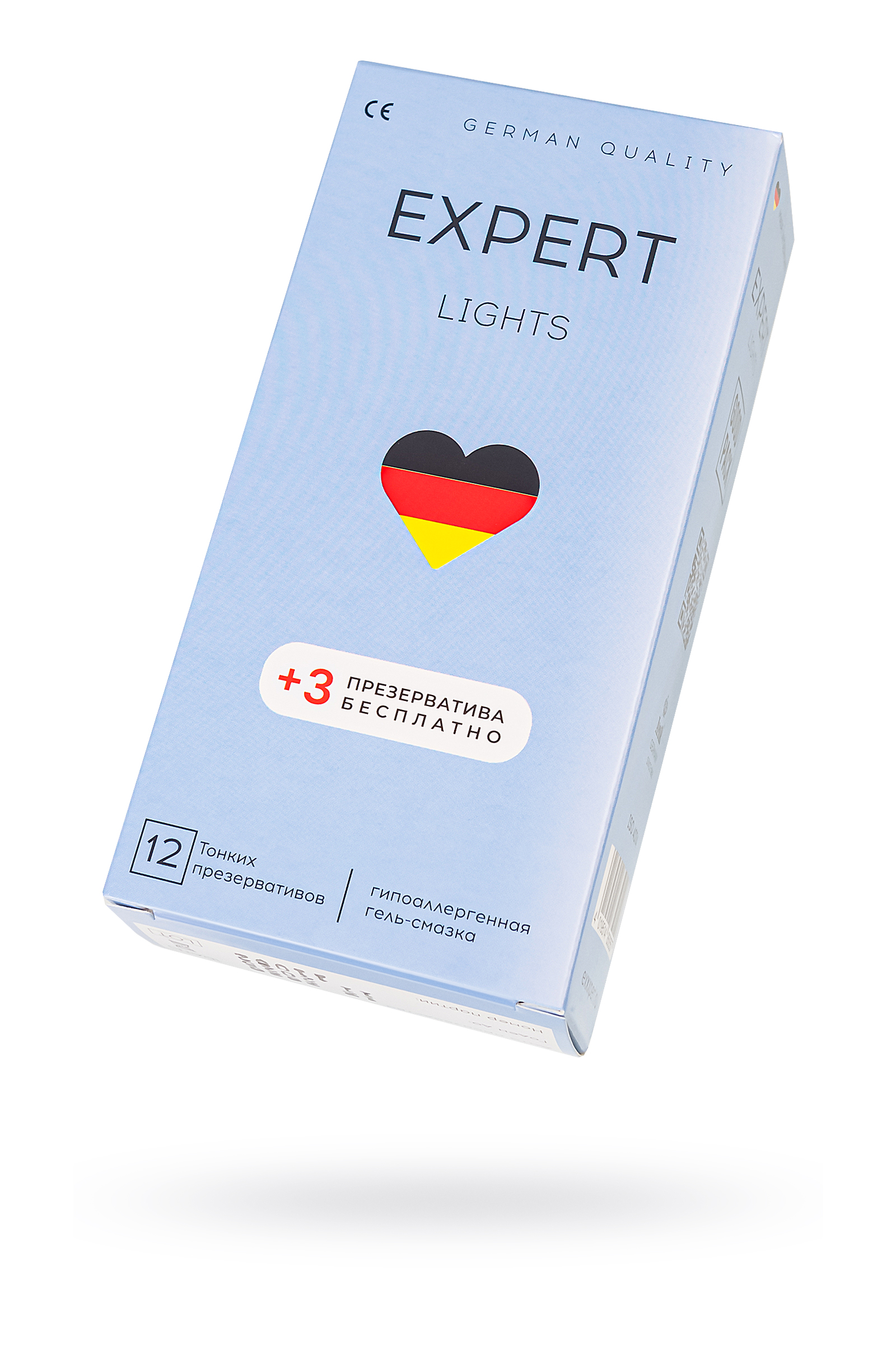 Презервативы тонкие Amor Expert Lights, 12 шт + 3 шт